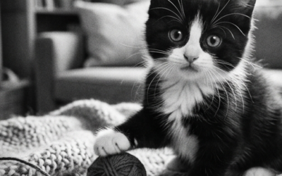 Black and White
